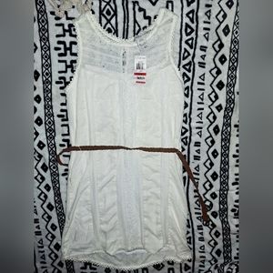 NWT American rag xs white lace dress